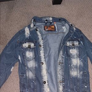 Rolling paper clothing company Jean jacket